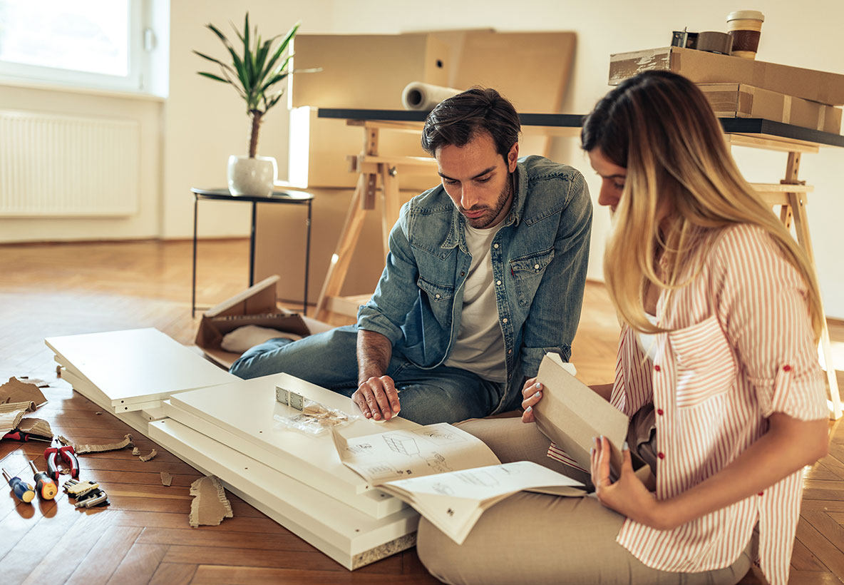 Couple Looking At Home Renovation Loans