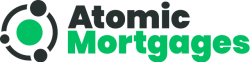 Atomic Mortgages Logo Atomic Mortgages Logo